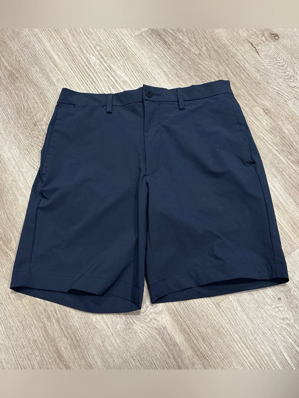 Polo Ralph Lauren Straight Fit Performance Stretch Chino Shorts Navy Mens 30